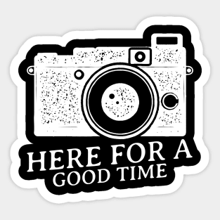 Good time with Camera Sticker